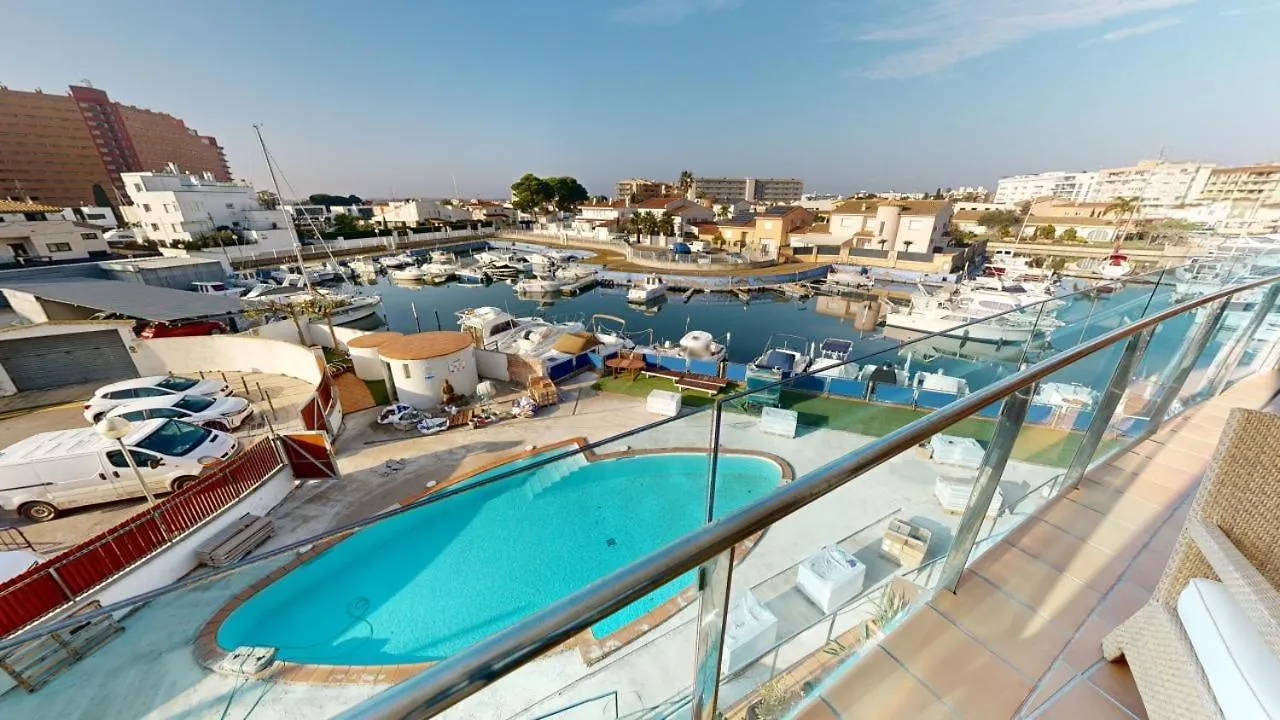 Trebol Apartamento Climatizado Y Piscina Rosas